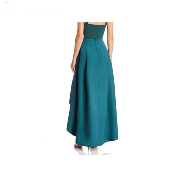 Eliza J emerald high low color block dress - Picture 4 of 4